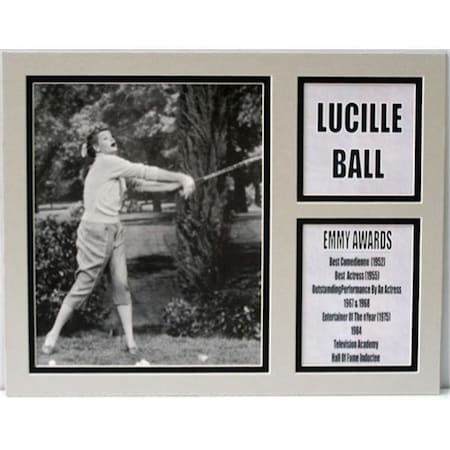 Encore Select M3-ENTLUCY69 Lucille Ball 8 In. X 10 In. Photograph In A 11 In. X 14 In. Matted Photograph Frame
